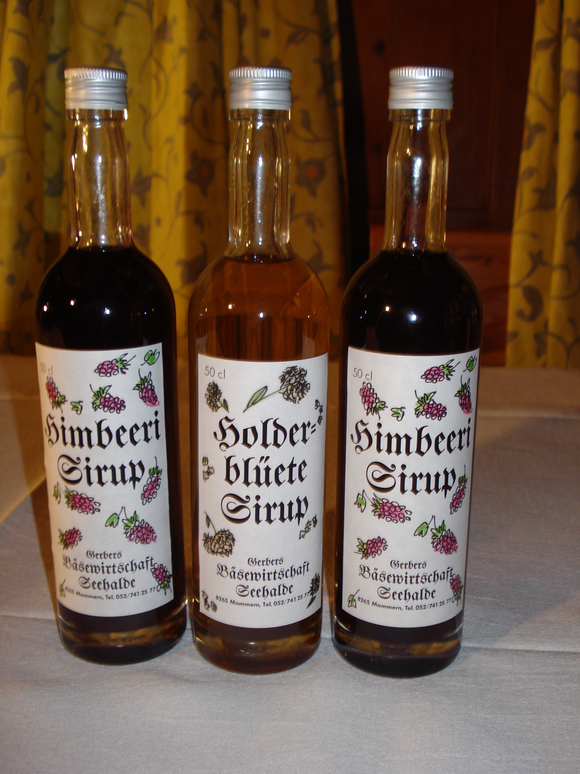 Konfitüren und Sirup