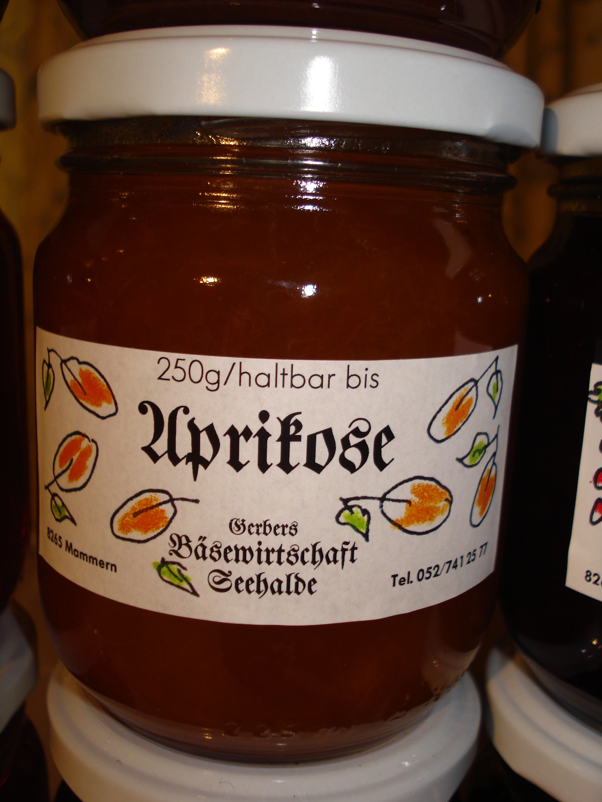 Konfitüren und Sirup