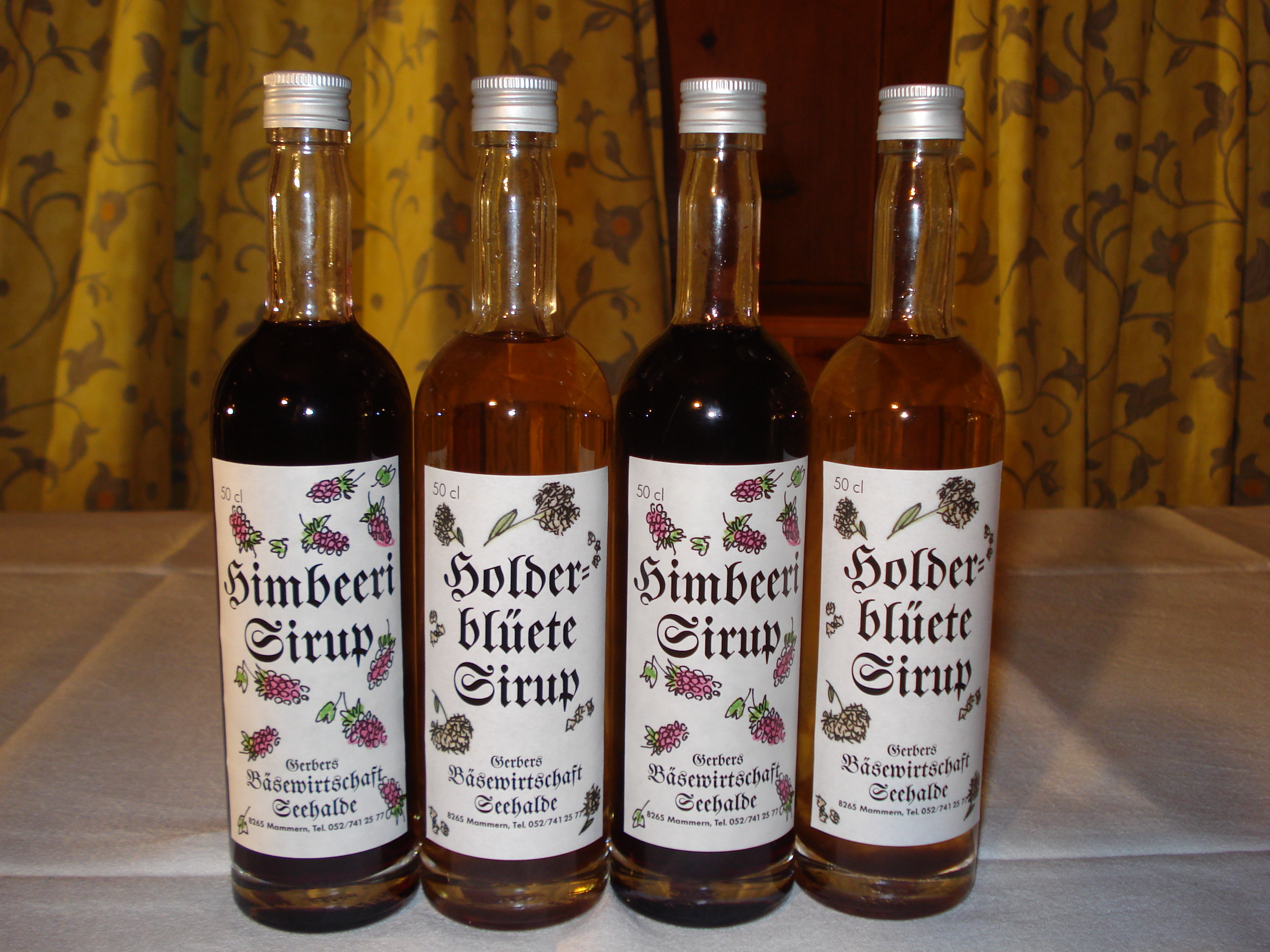 Konfitüren und Sirup